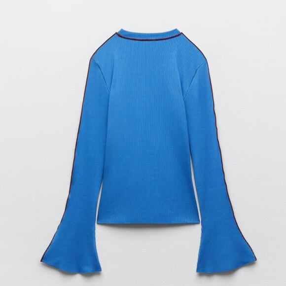 Zara | flared sleeve top - Picture 6 of 6